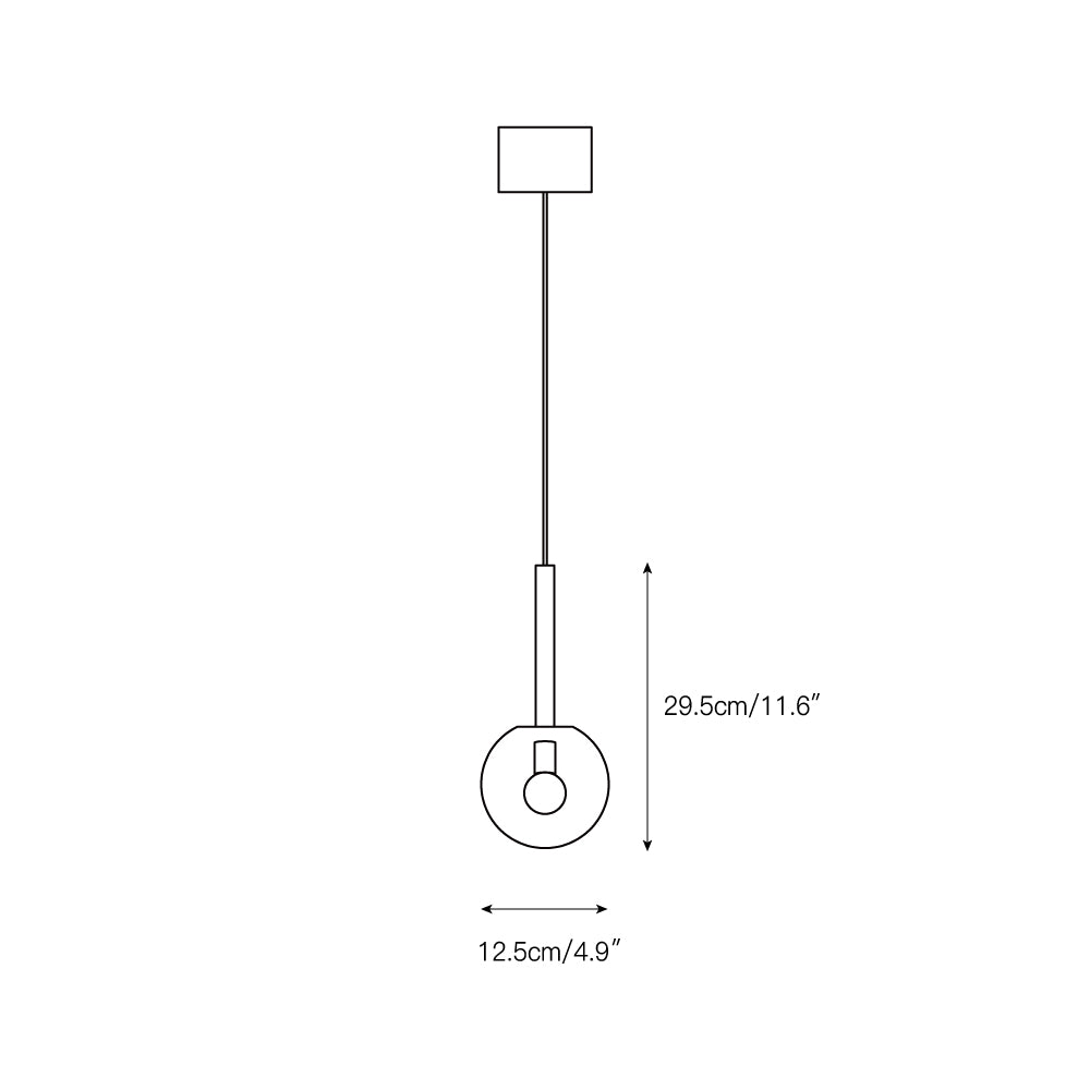 Vetheel Suspension Métal Verre Nuage Traditionnel - Neutralighting