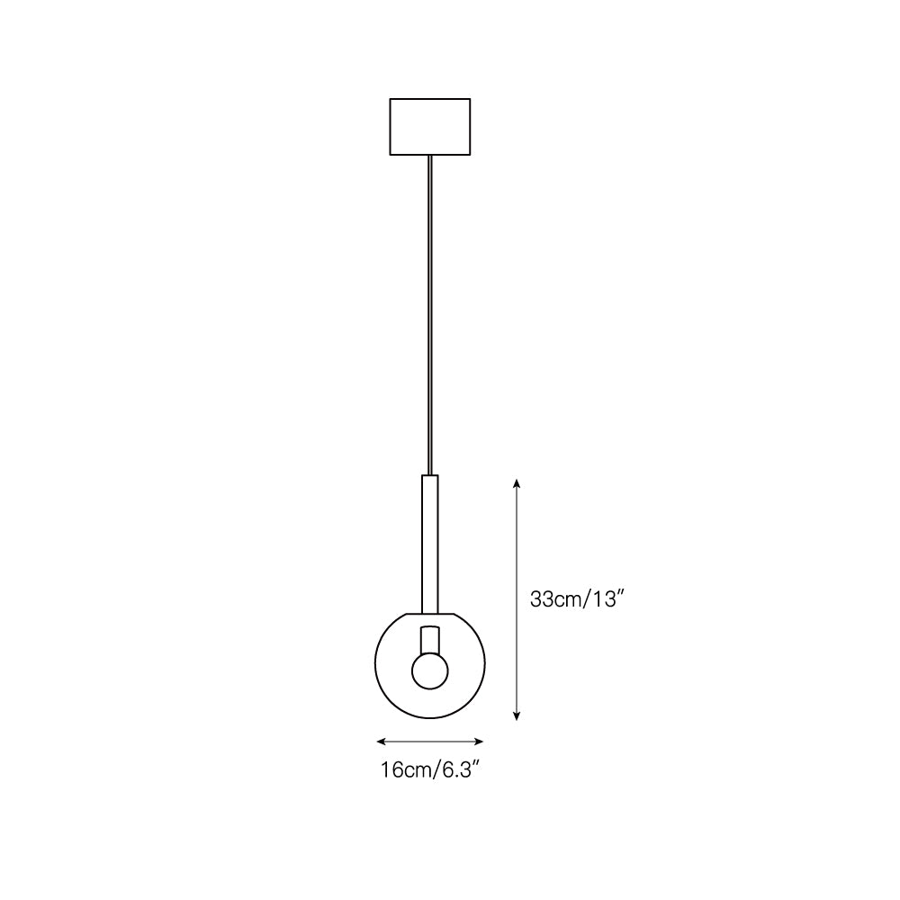 Vetheel Suspension Métal Verre Nuage Traditionnel - Neutralighting