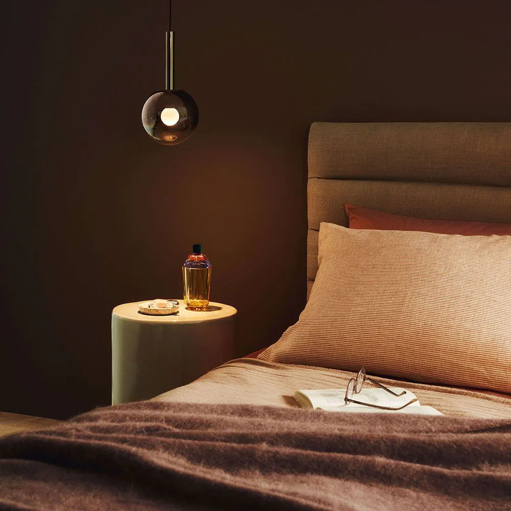 Vetheel Suspension Métal Verre Nuage Traditionnel - Neutralighting