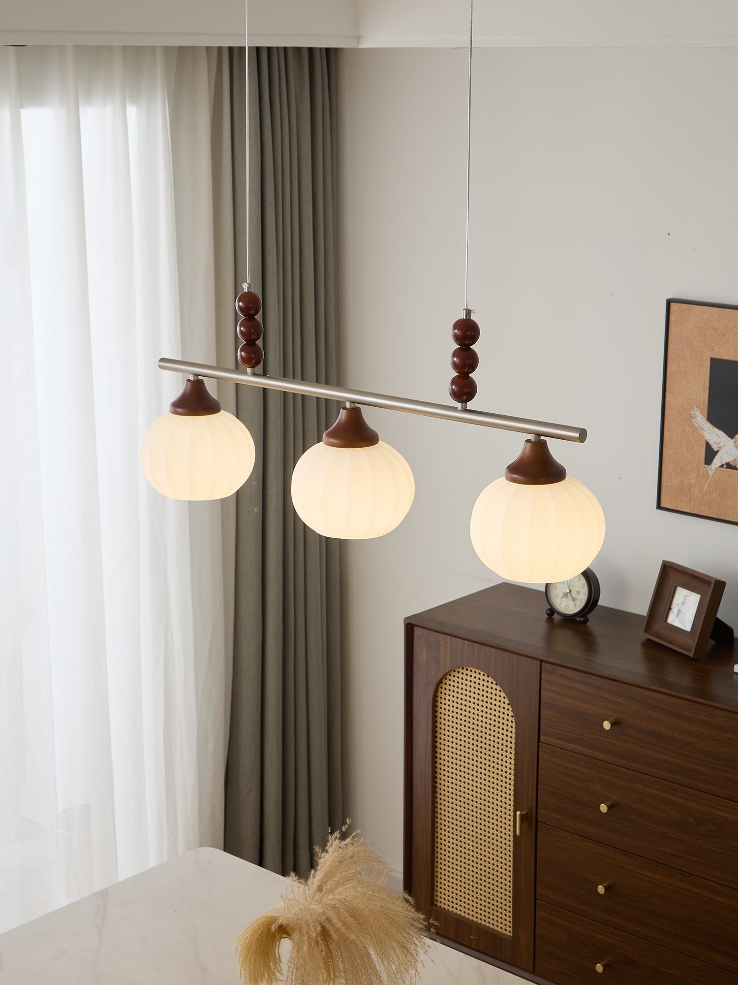Vento Suspension en Verre Rétro - Neutralighting