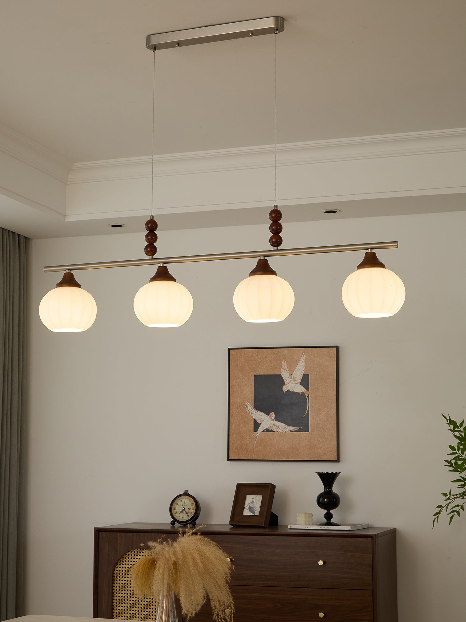 Vento Suspension en Verre Rétro - Neutralighting
