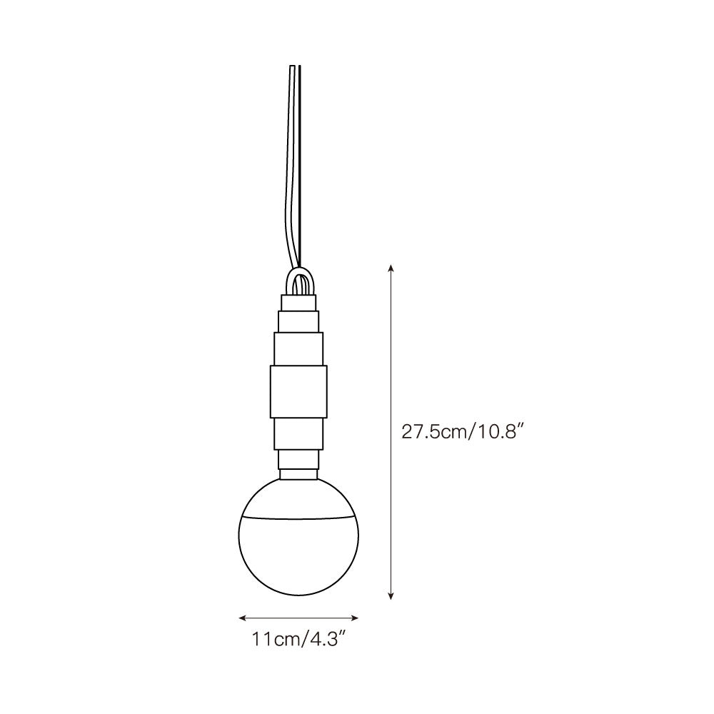 Vevinir Suspension Marbre Albâtre Minimaliste Moderne - Neutralighting