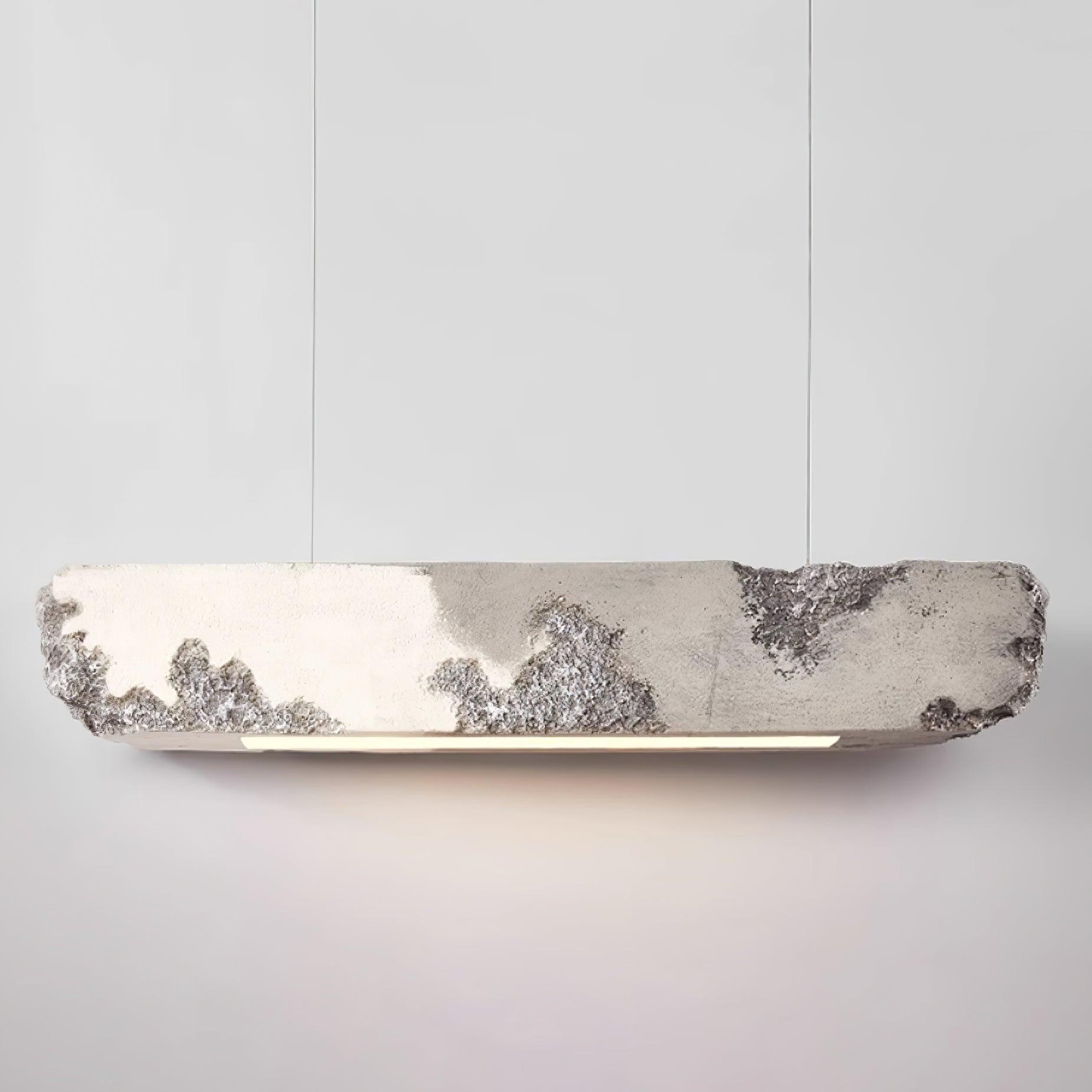 Lunar Gleam Lampe Pendante Texturée Minimaliste Céleste - Neutralighting