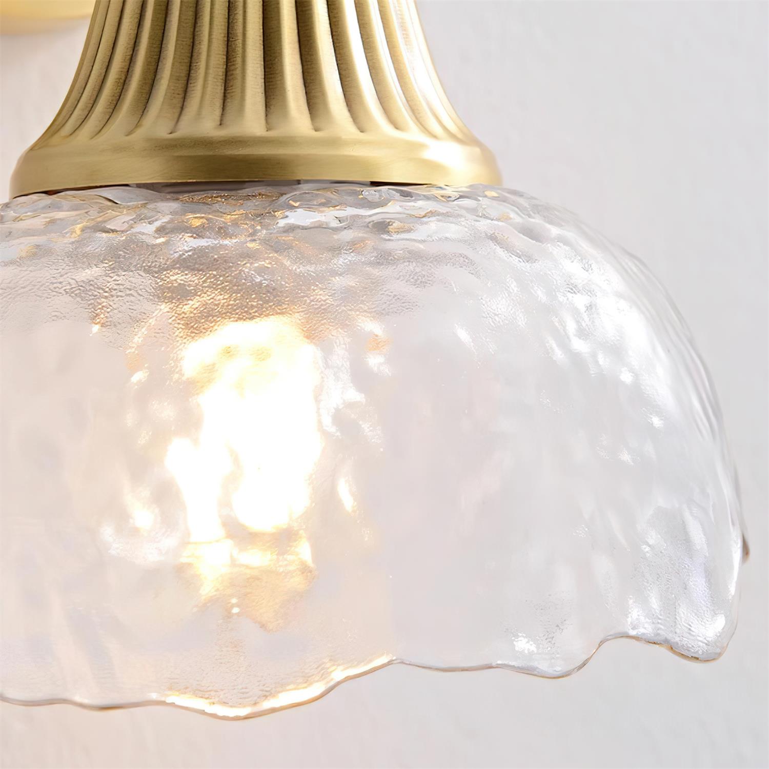 Lunara Applique Murale Abat-jour en Verre Moderne - Neutralighting