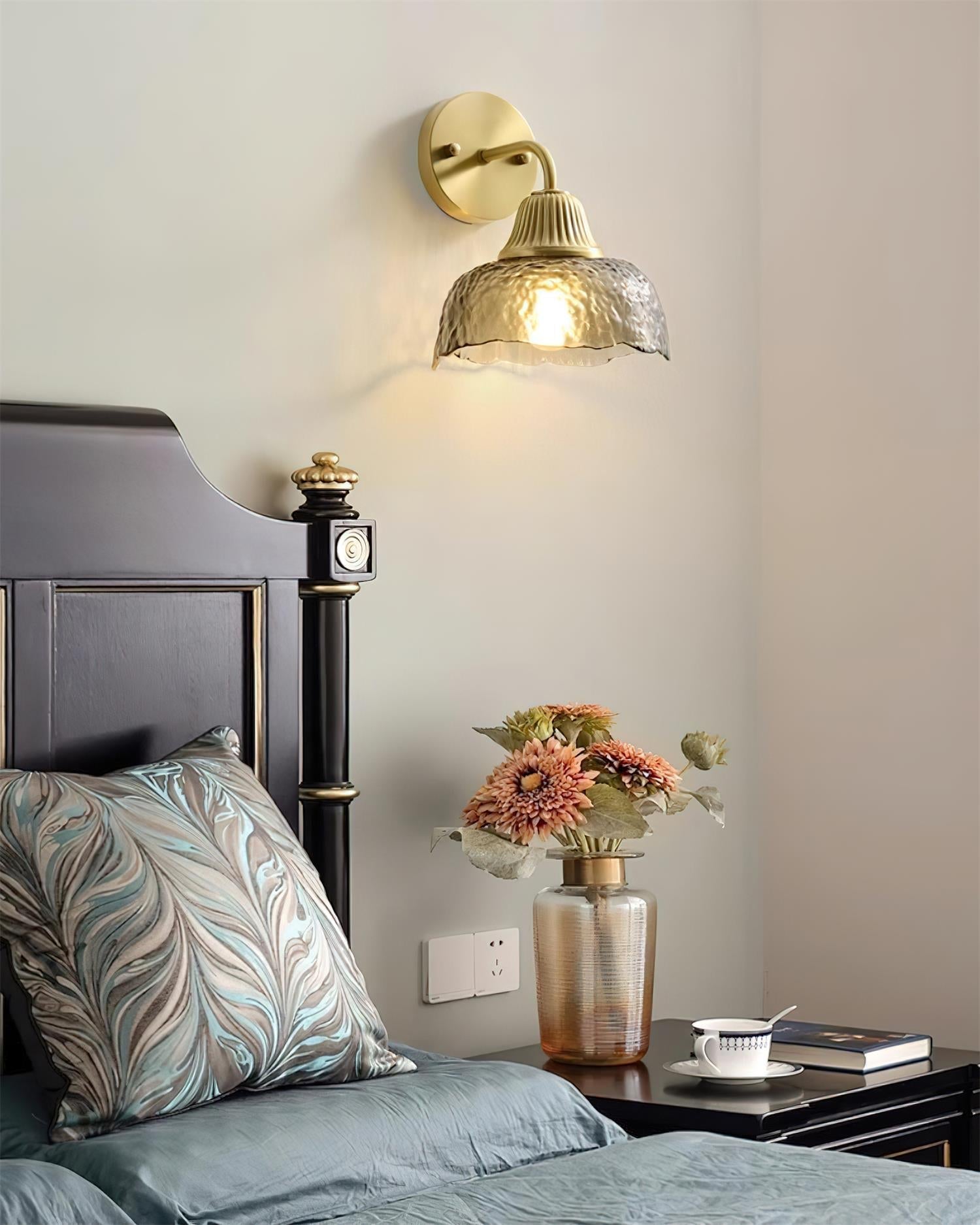 Lunara Applique Murale Abat-jour en Verre Moderne - Neutralighting
