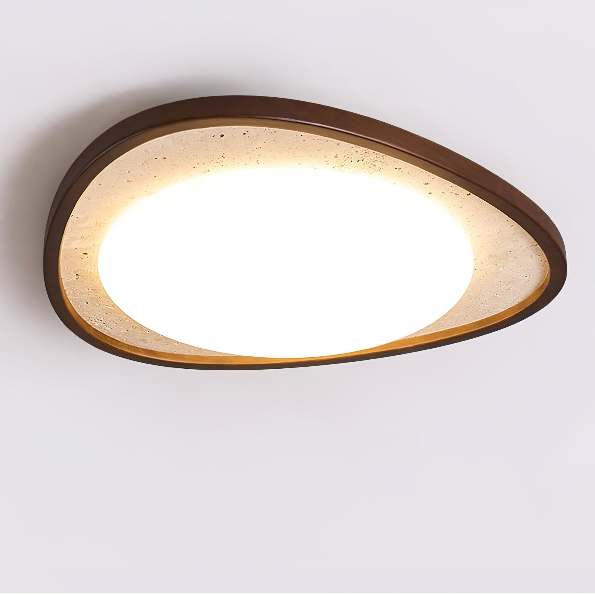 Orsoliel Lumière de Plafond Minimaliste en Travertin - Neutralighting