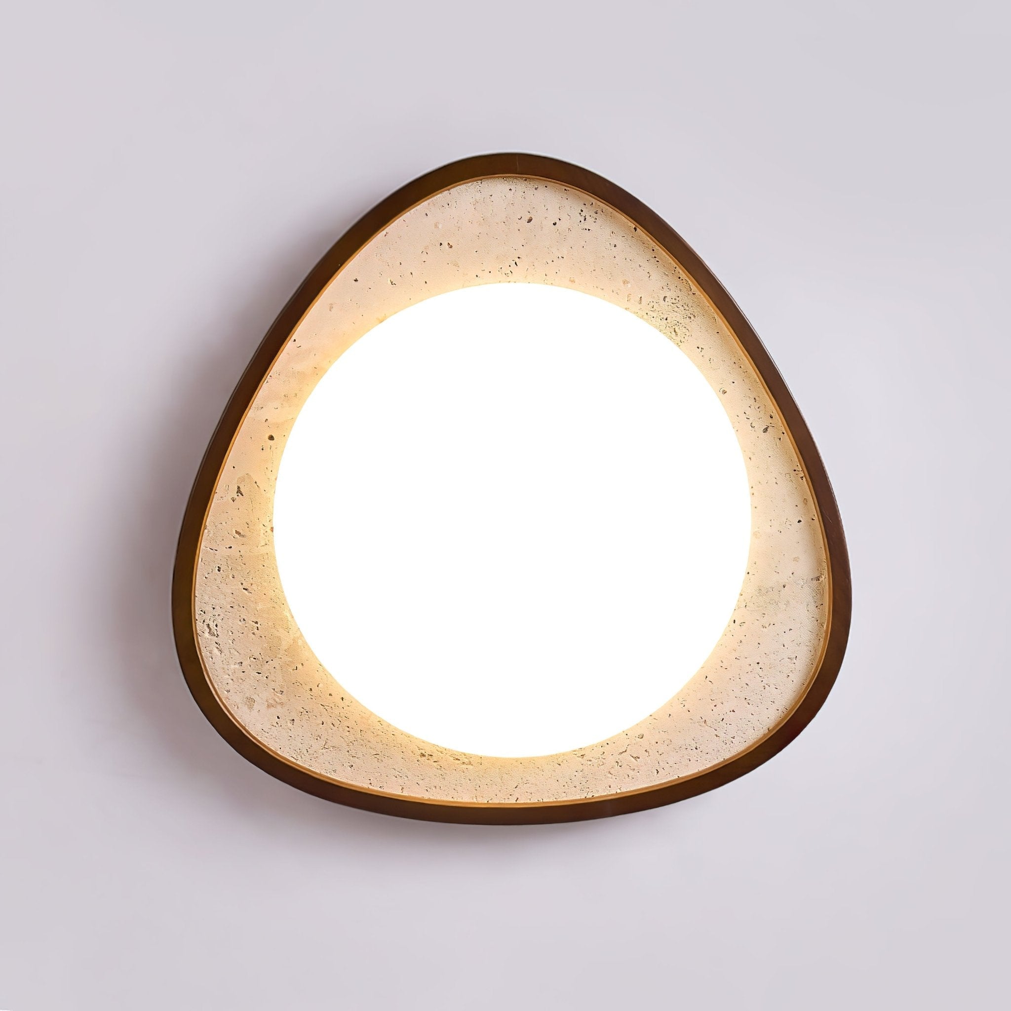 Orsoliel Lumière de Plafond Minimaliste en Travertin - Neutralighting