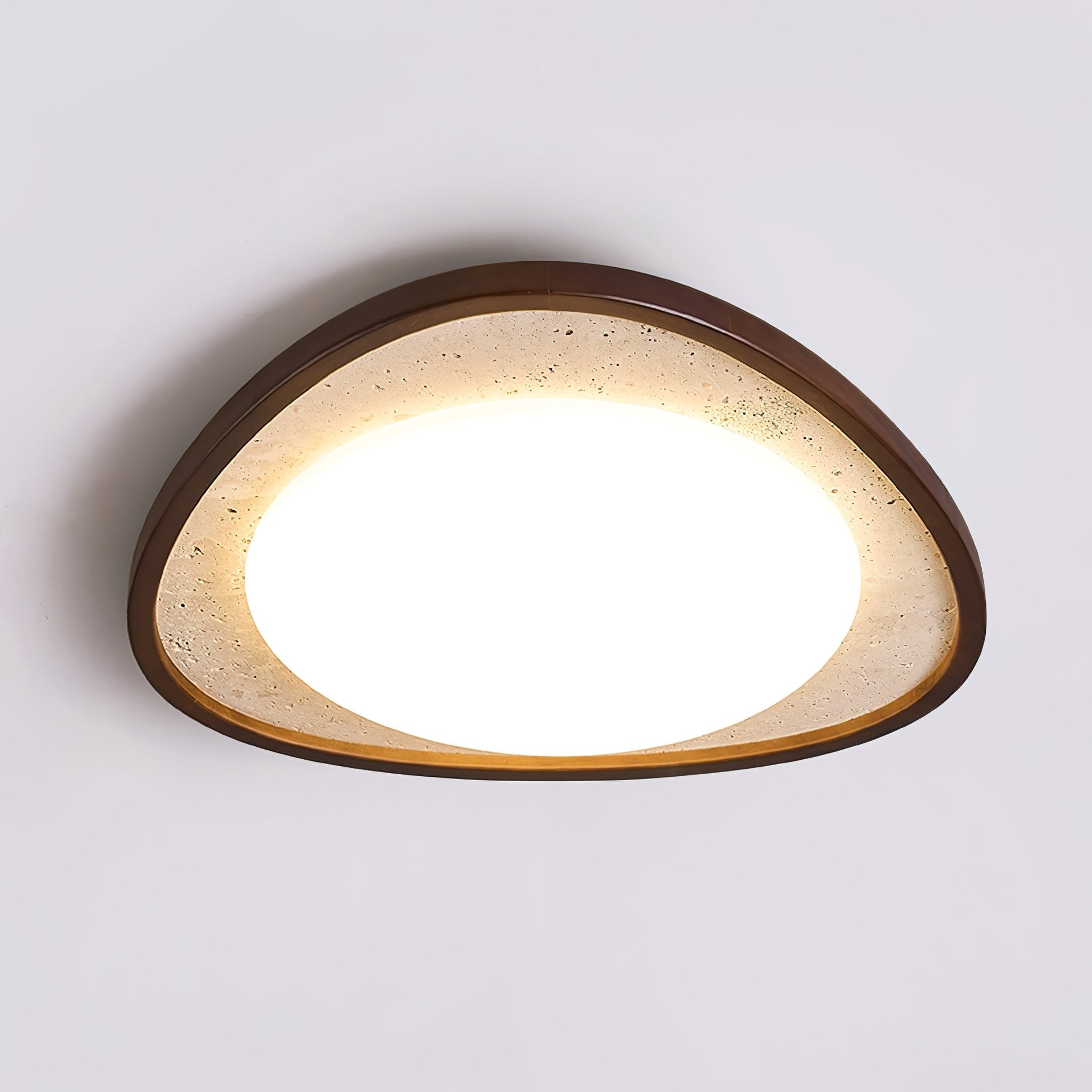 Orsoliel Lumière de Plafond Minimaliste en Travertin - Neutralighting