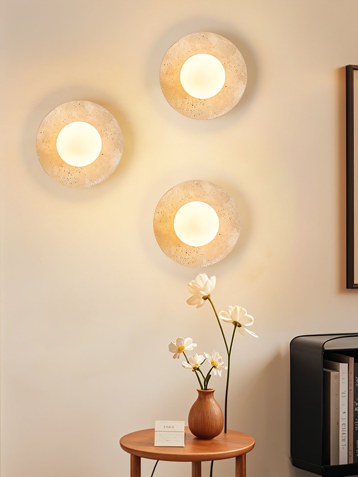 Vesolyra Lumière de Plafond Industrielle en Travertin - Neutralighting