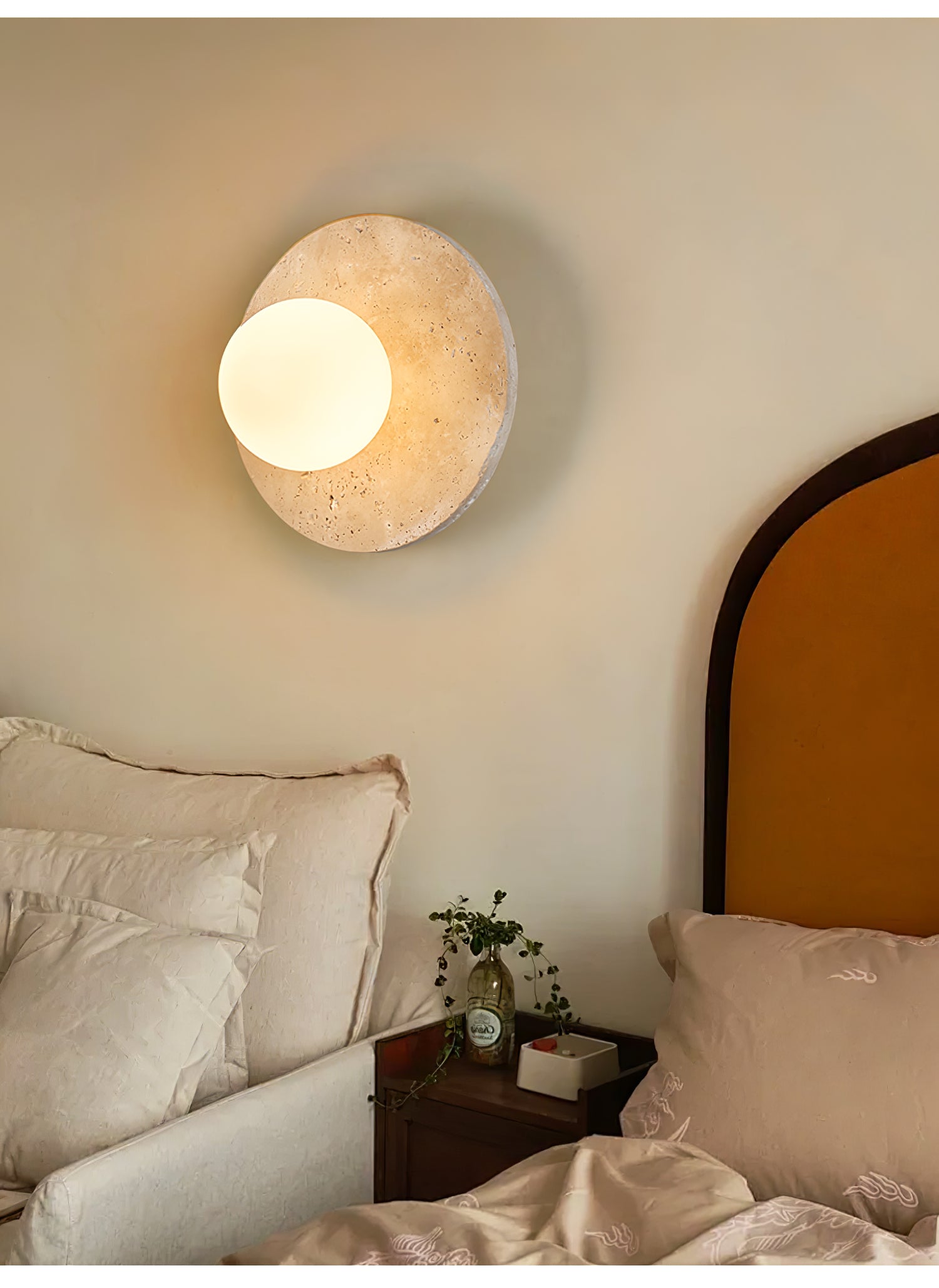 Vesolyra Lumière de Plafond Industrielle en Travertin - Neutralighting