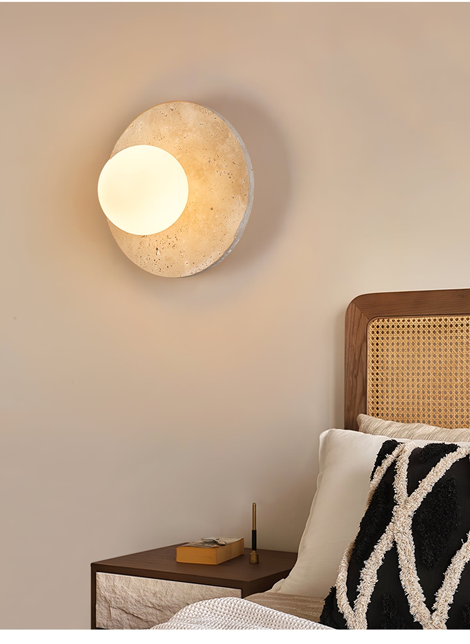 Vesolyra Lumière de Plafond Industrielle en Travertin - Neutralighting