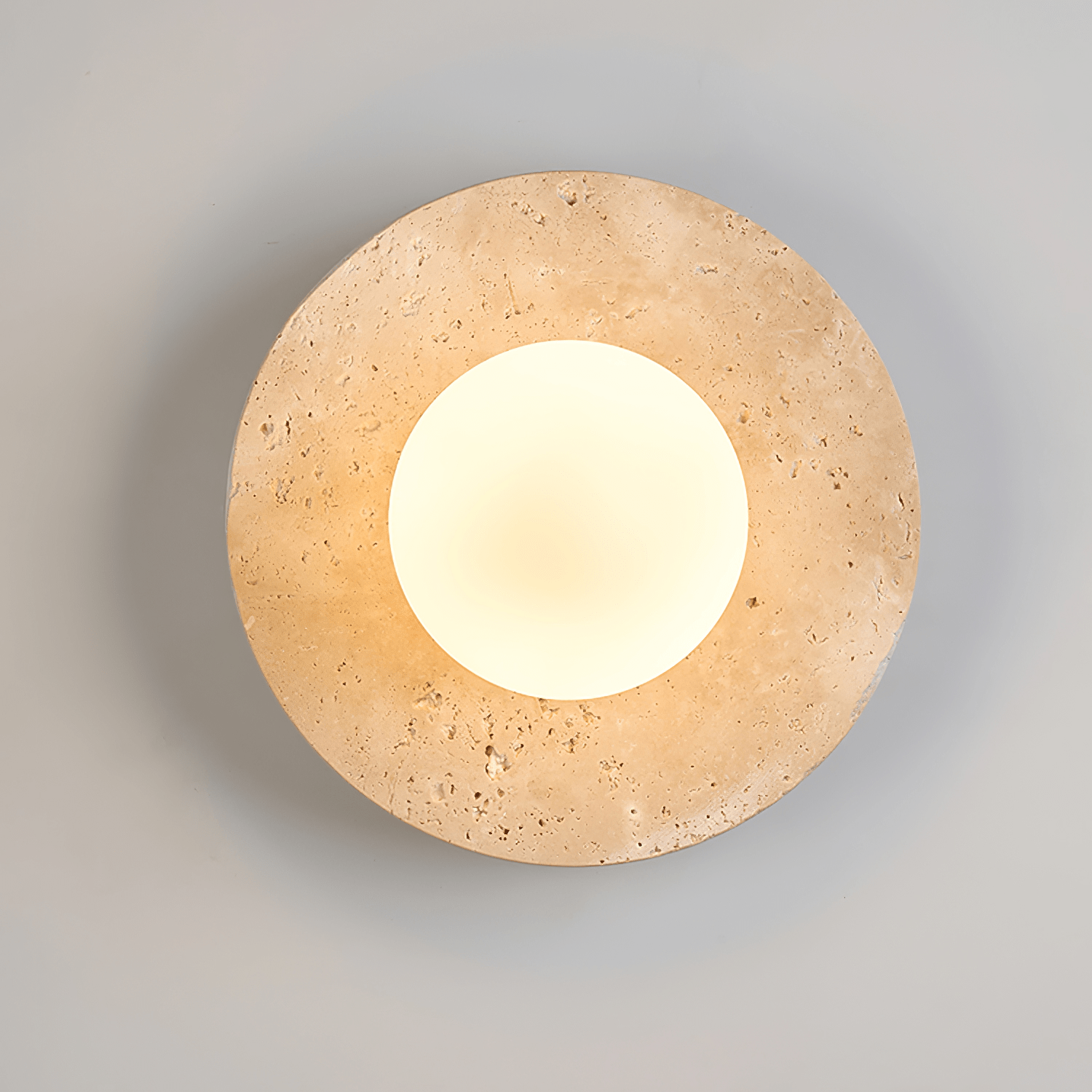 Vesolyra Lumière de Plafond Industrielle en Travertin - Neutralighting
