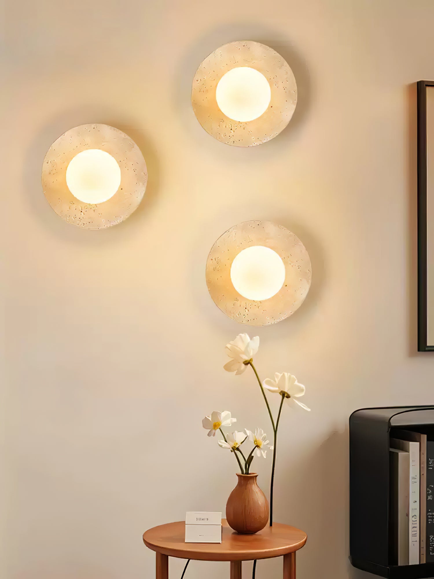 Vesolyra Lumière de Plafond Industrielle en Travertin - Neutralighting