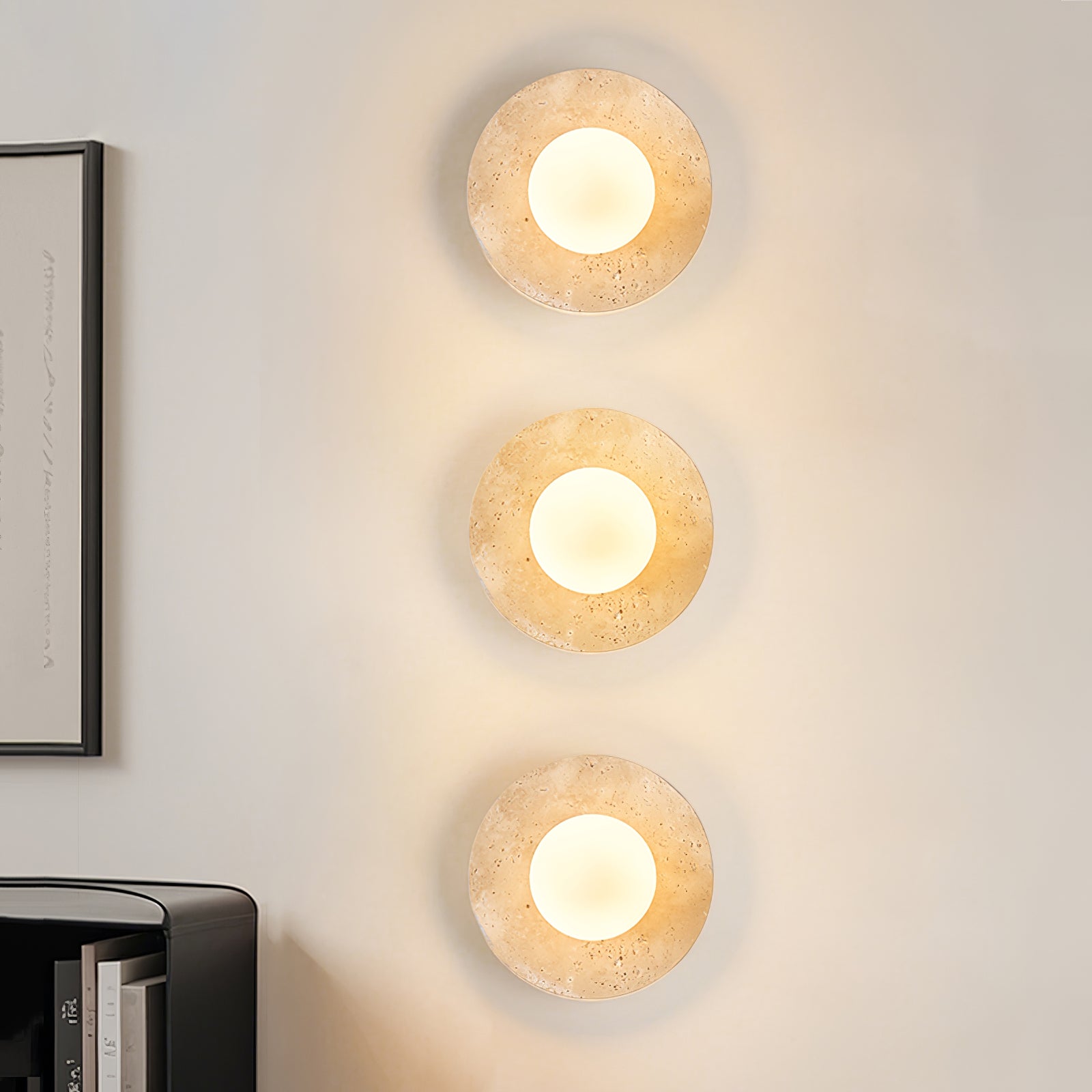 Vesolyra Lumière de Plafond Industrielle en Travertin - Neutralighting