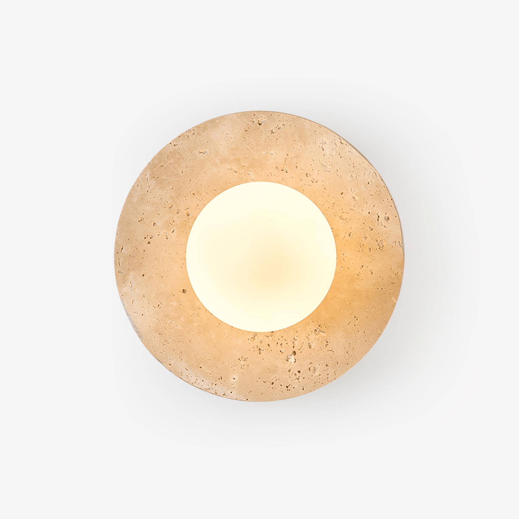 Vesolyra Lumière de Plafond Industrielle en Travertin - Neutralighting