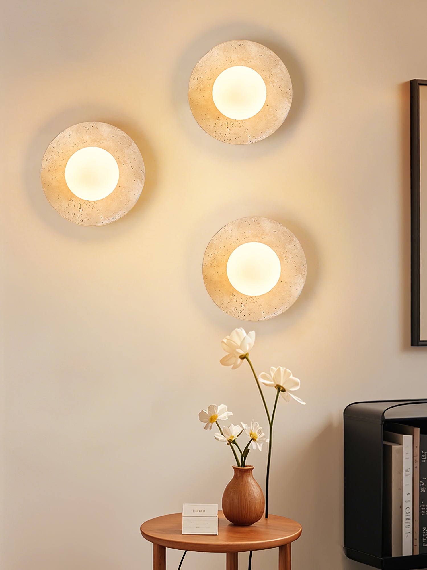Vesolyra Lumière de Plafond Industrielle en Travertin - Neutralighting