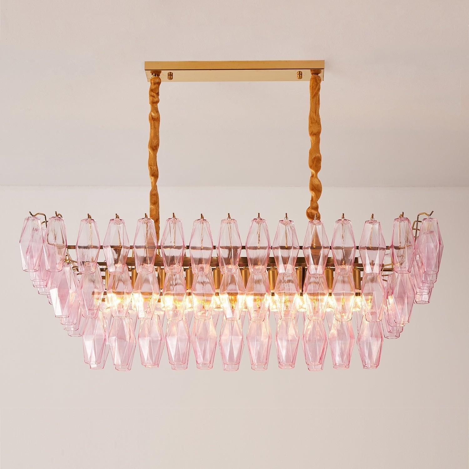 Lunvara Lustre Cascade de Prismes Moderne - Neutralighting