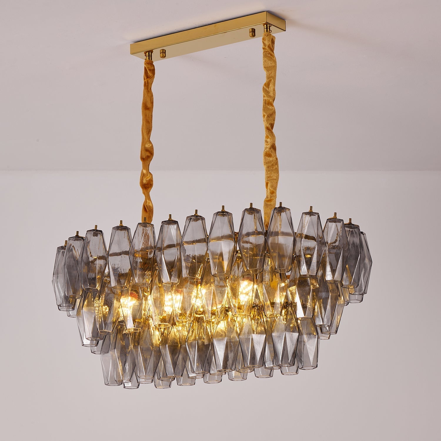 Lunvara Lustre Cascade de Prismes Moderne - Neutralighting