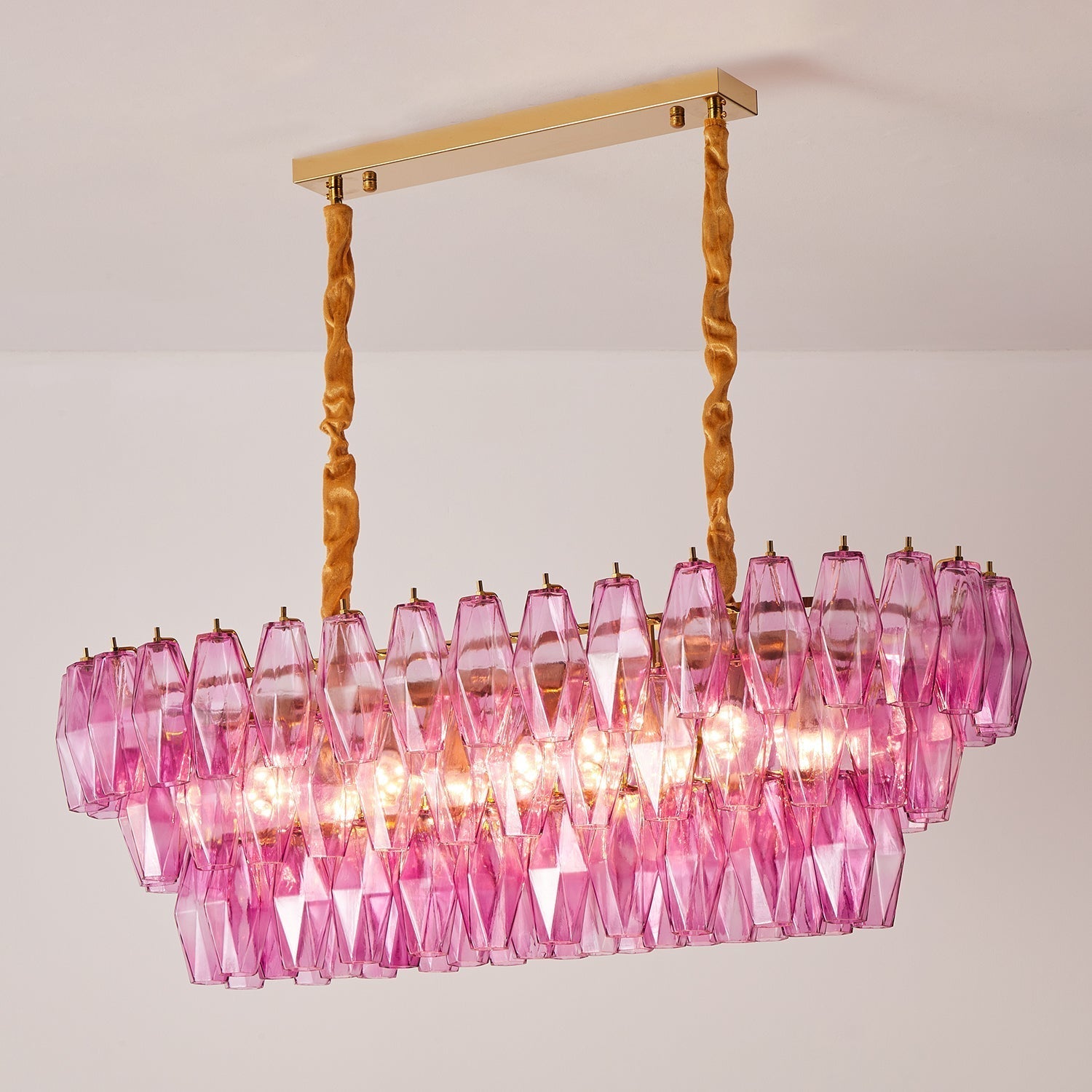 Lunvara Lustre Cascade de Prismes Moderne - Neutralighting