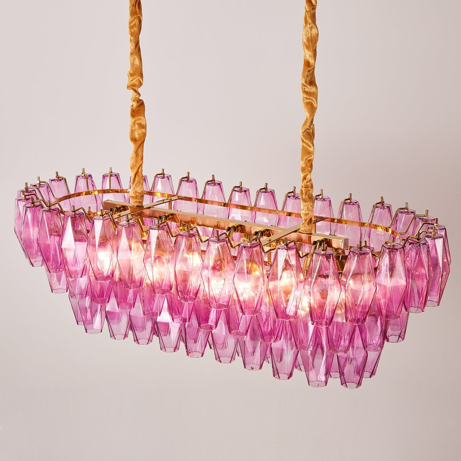 Lunvara Lustre Cascade de Prismes Moderne - Neutralighting