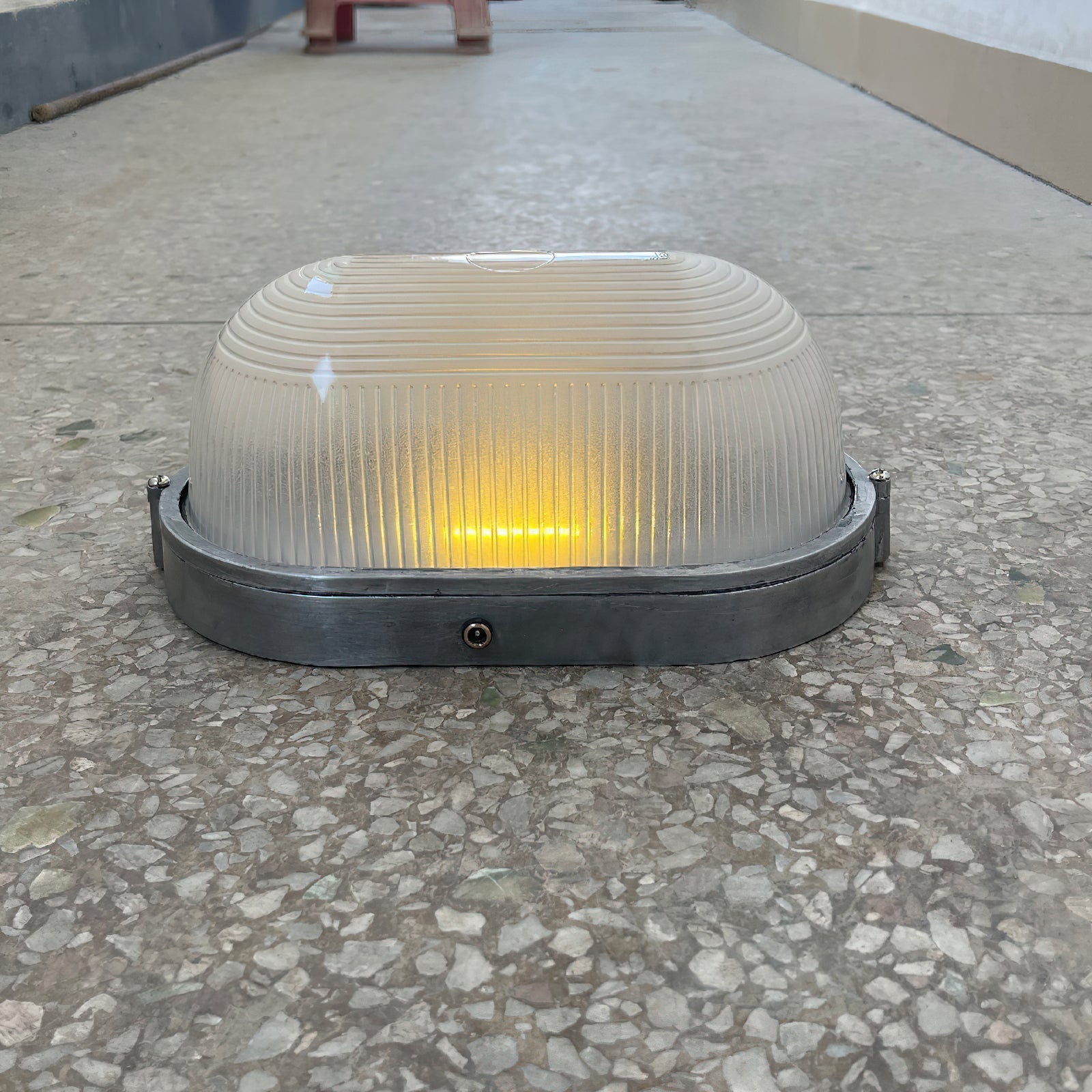 Oshaen Applique Murale Métal Verre Echo Vintage - Neutralighting