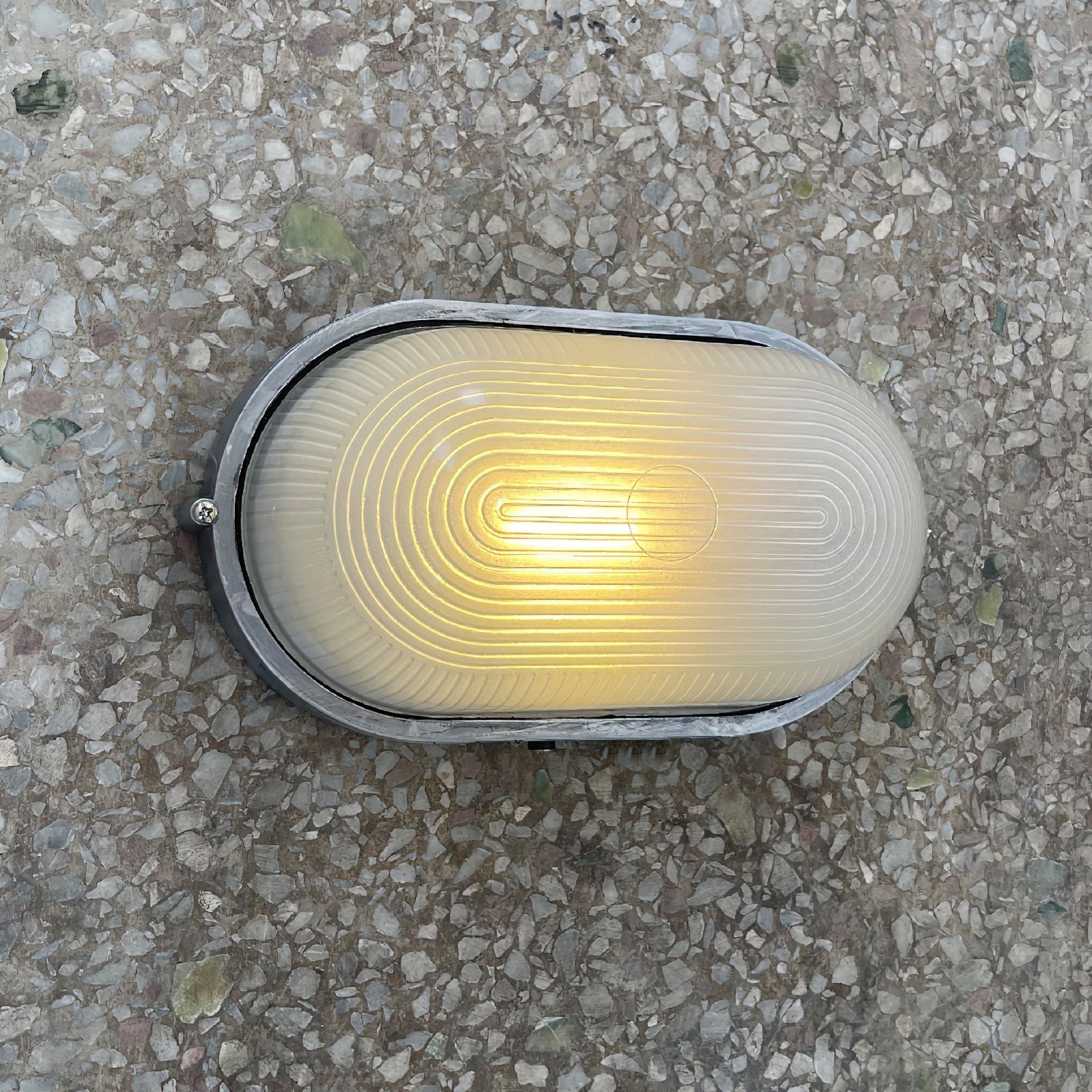 Oshaen Applique Murale Métal Verre Echo Vintage - Neutralighting