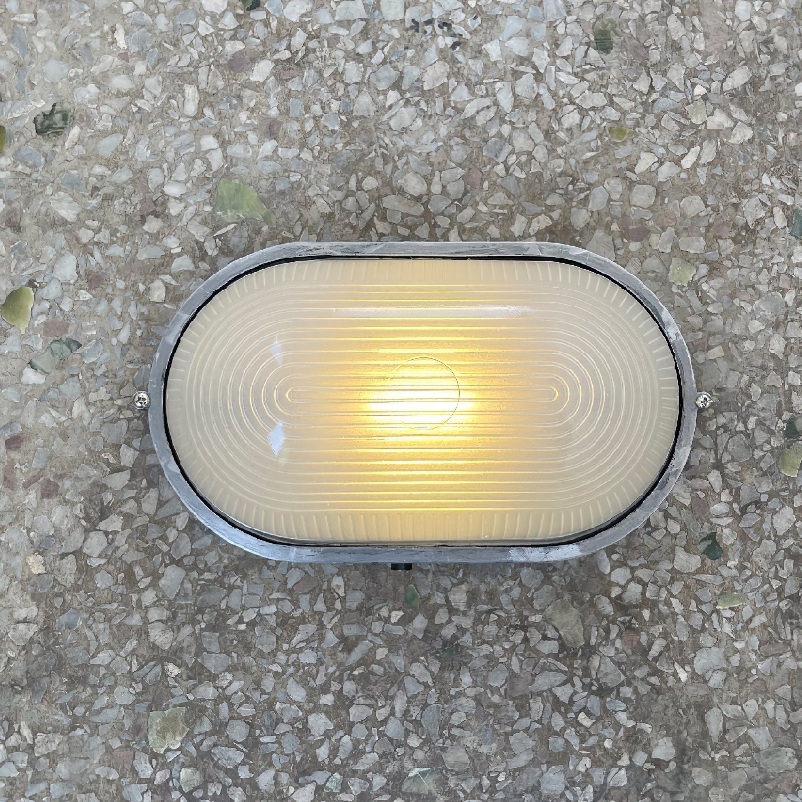 Oshaen Applique Murale Métal Verre Echo Vintage - Neutralighting