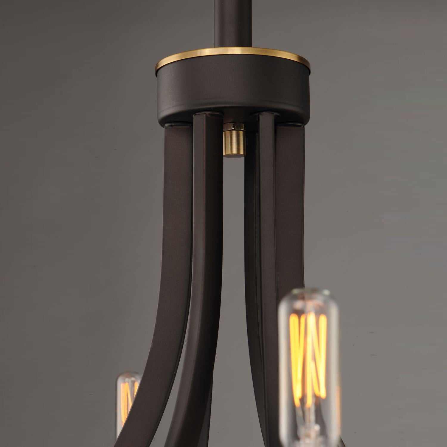 Ceshaora Lustre Laiton Métal Industriel Vintage - Neutralighting
