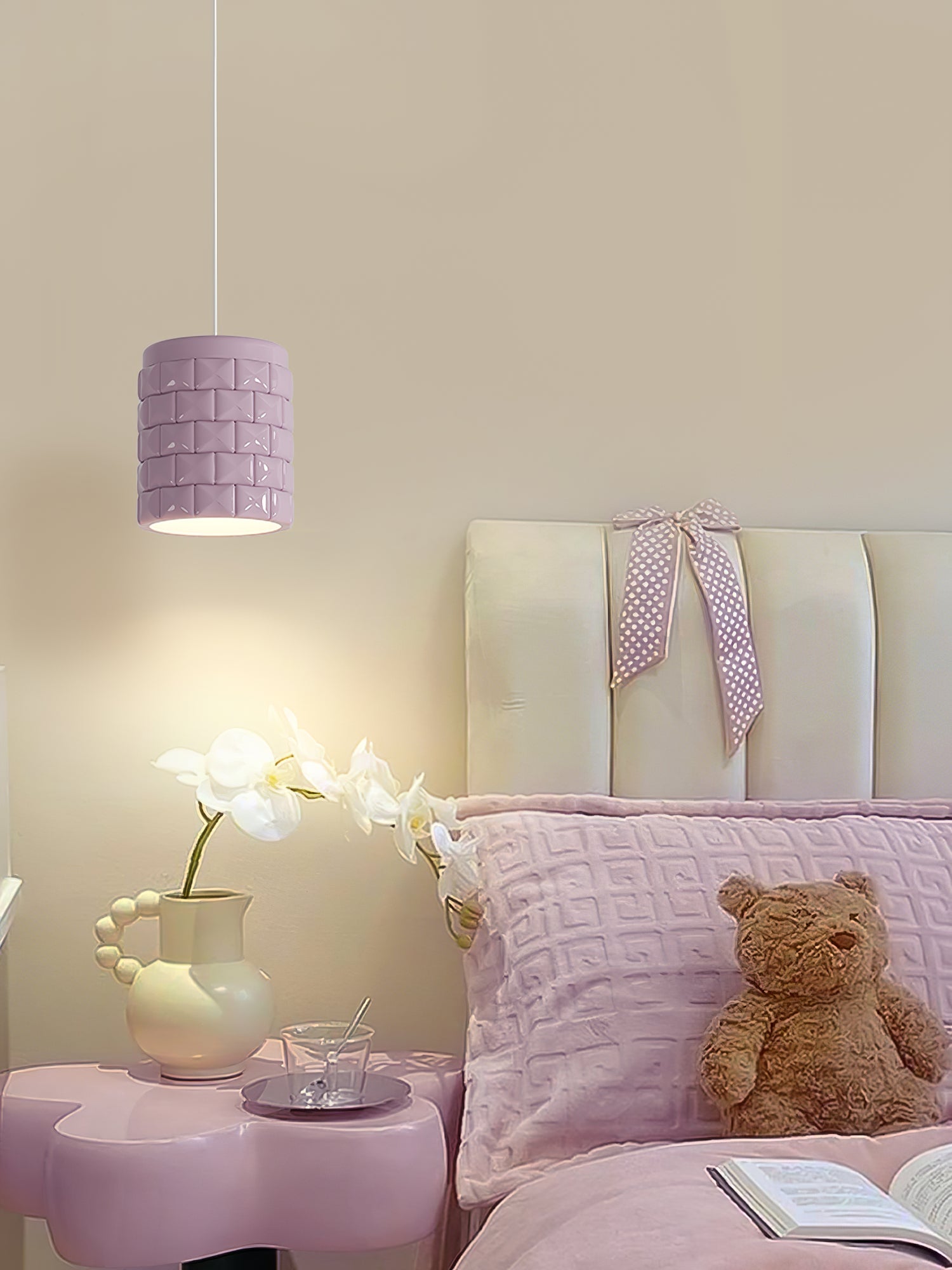 Vadoror Suspension Résine Métal Fille Minimaliste Moderne - Neutralighting