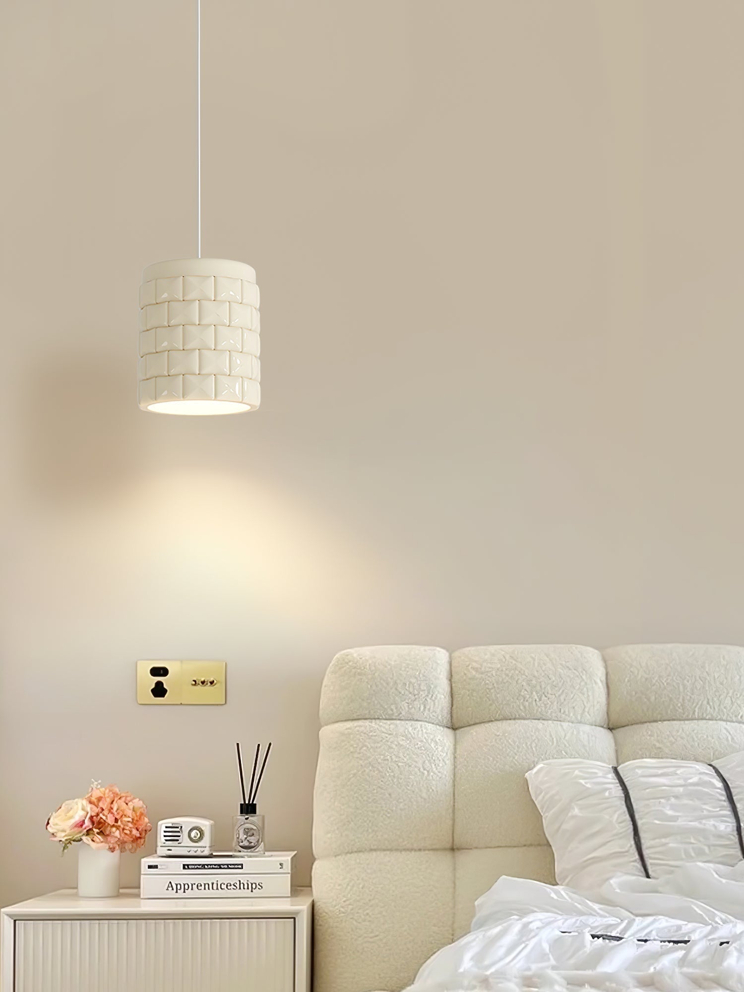Vadoror Suspension Résine Métal Fille Minimaliste Moderne - Neutralighting