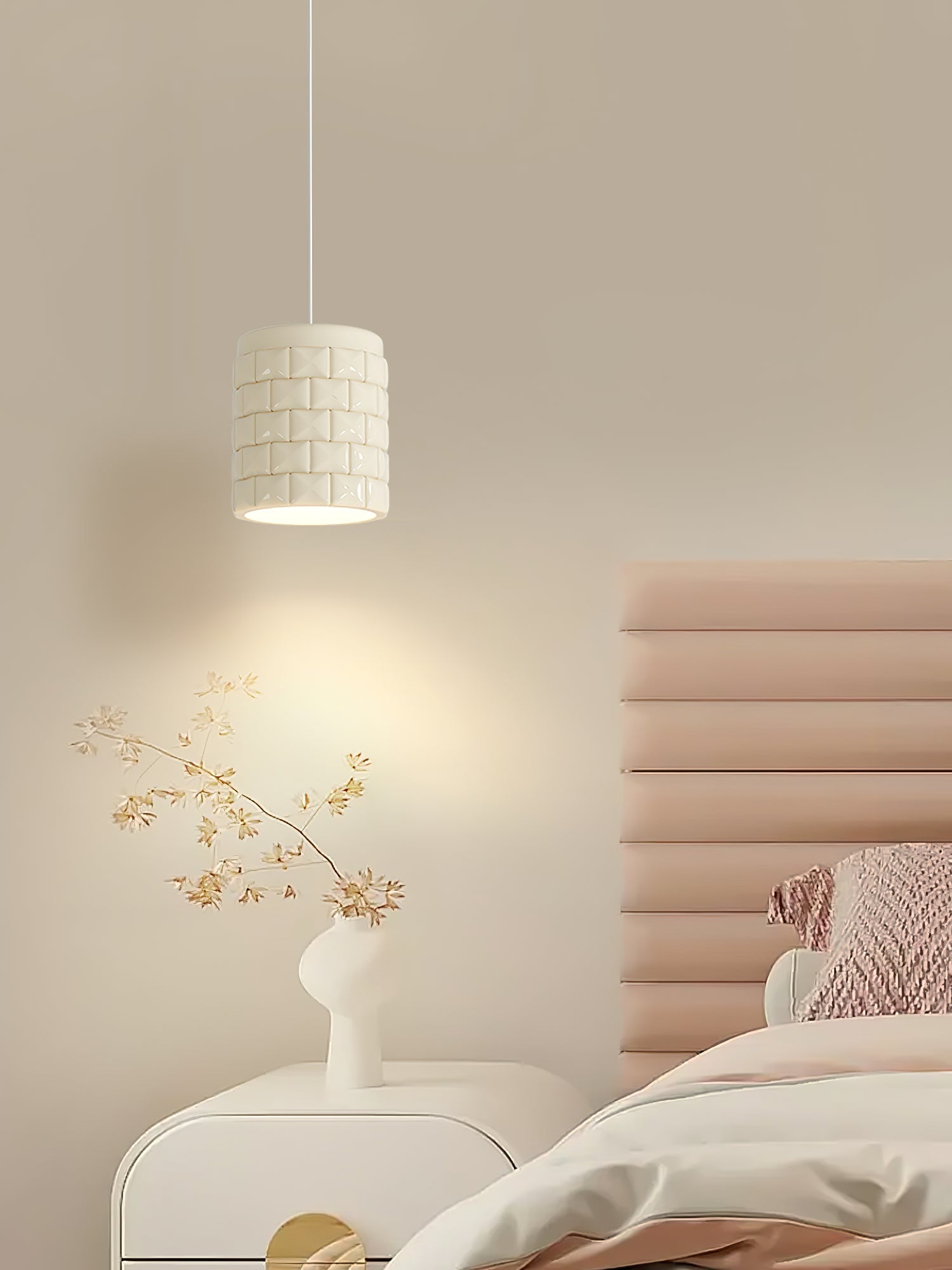 Vadoror Suspension Résine Métal Fille Minimaliste Moderne - Neutralighting