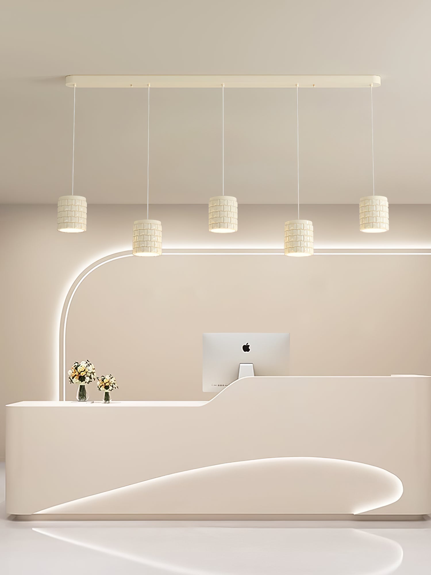 Vadoror Suspension Résine Métal Fille Minimaliste Moderne - Neutralighting