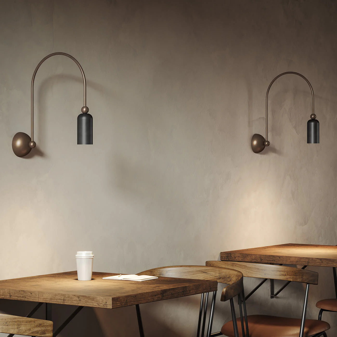 Civarion Applique Murale Métal Minimaliste Moderne - Neutralighting