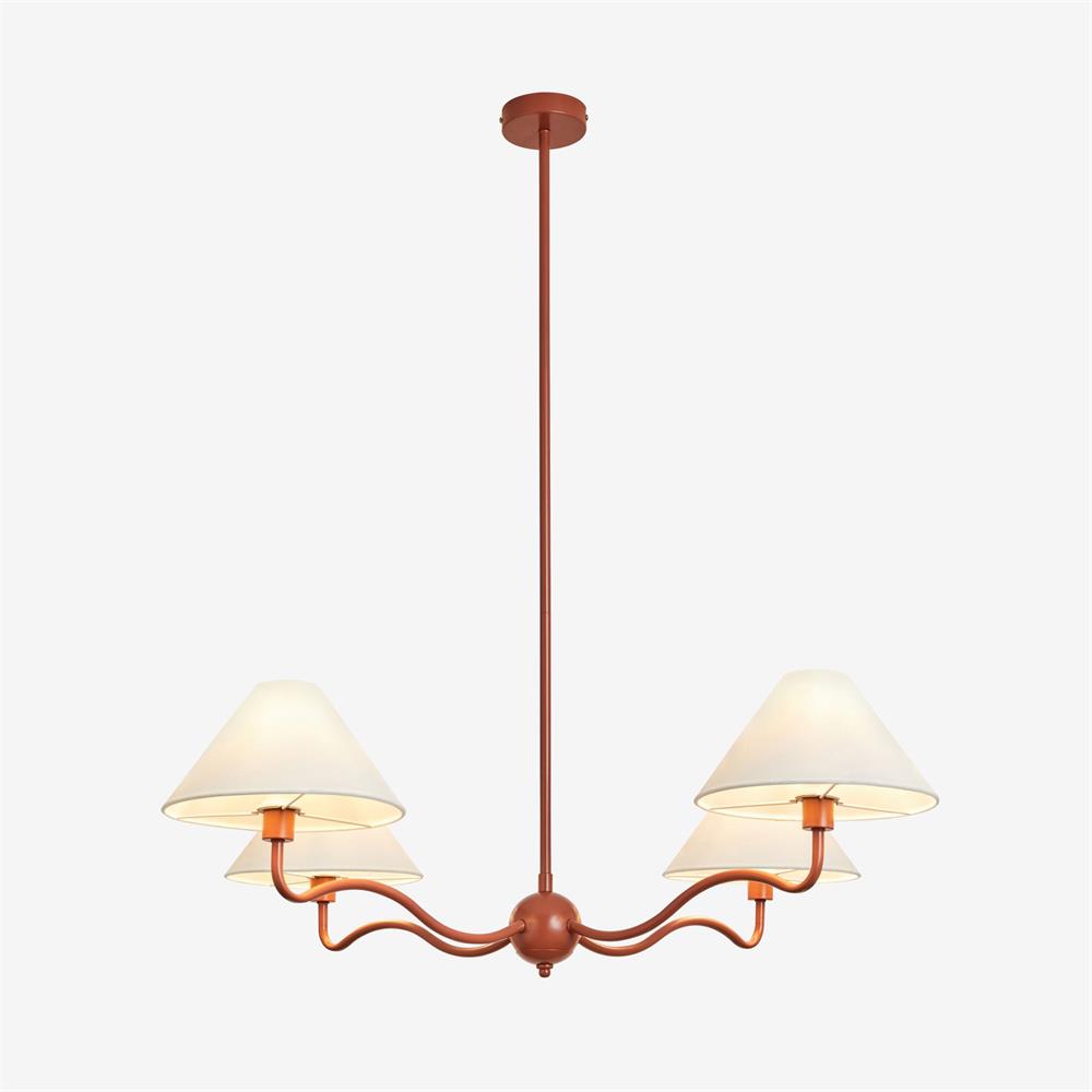 Oven Lustre Métal Tissu Industriel Vintage - Neutralighting
