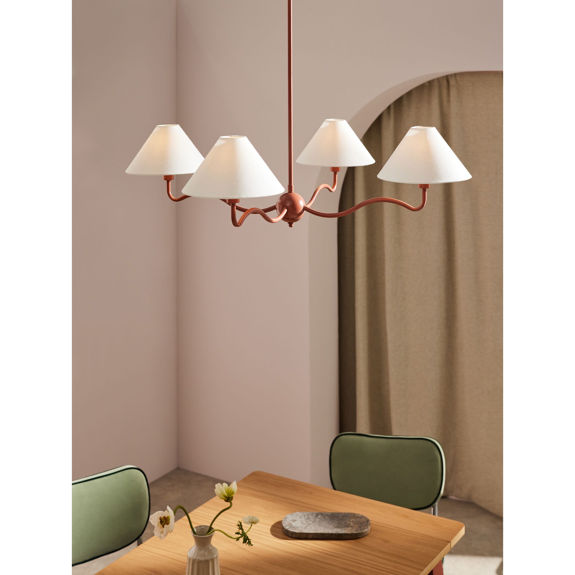 Oven Lustre Métal Tissu Industriel Vintage - Neutralighting