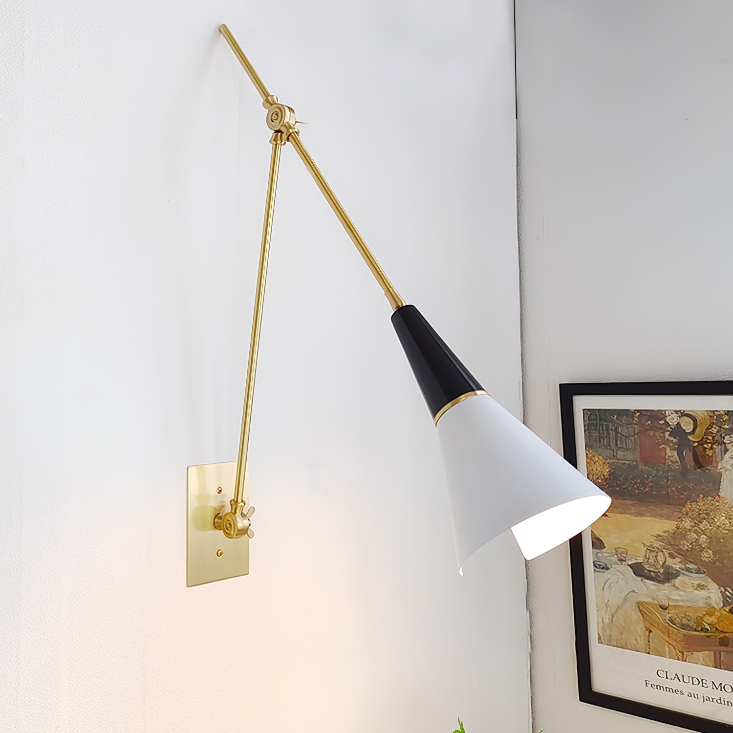 Ersila Applique Murale Laiton Métal Minimaliste Moderne - Neutralighting