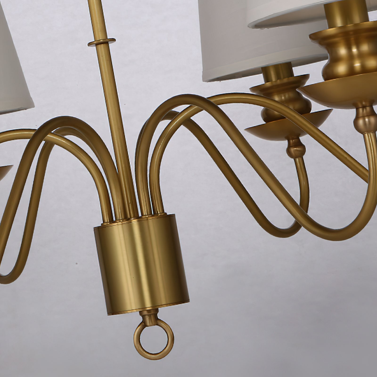 Imiryra Lustre Laiton Tissu Luxe Postmoderne - Neutralighting
