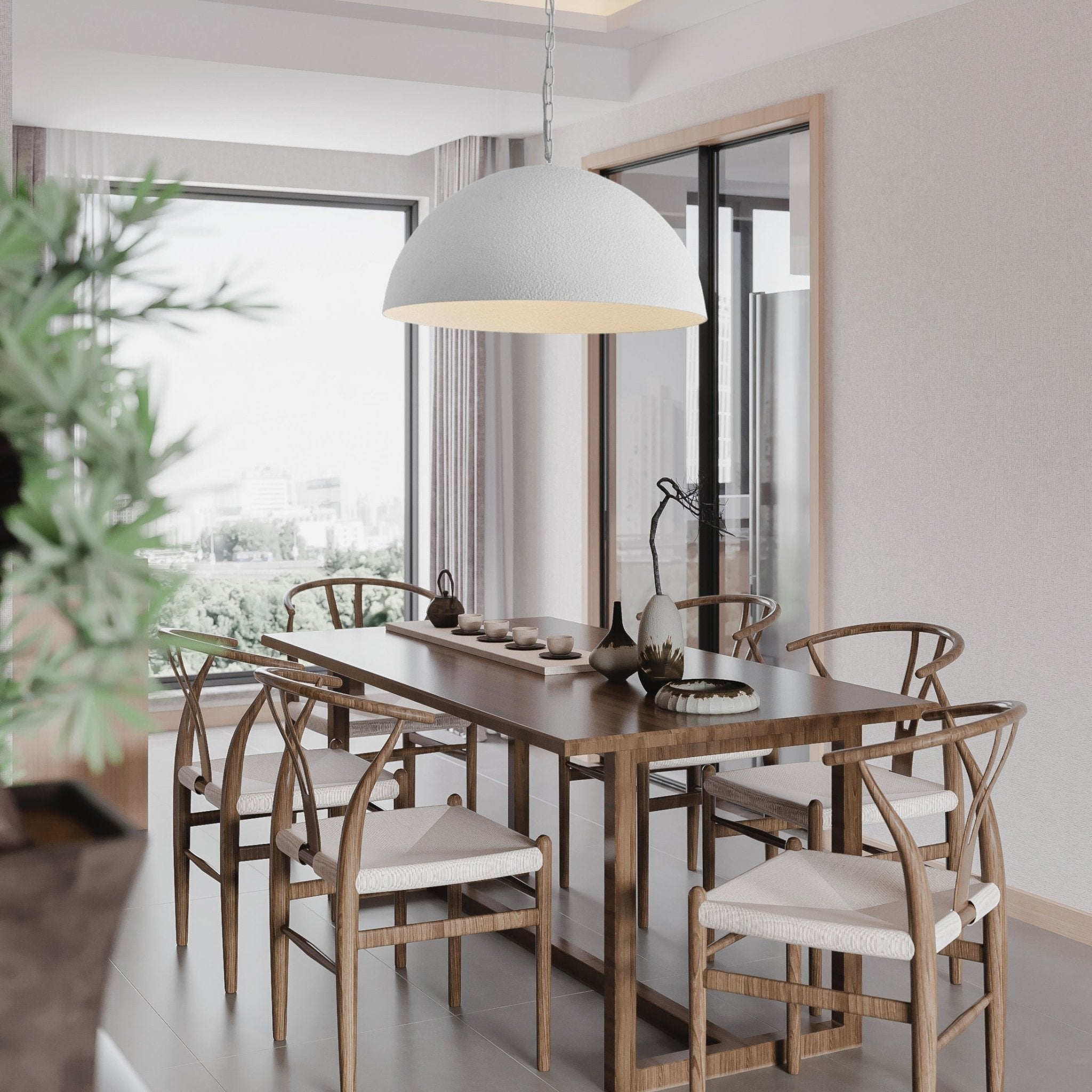 Evsola Moderne Minimaliste Dôme Suspension - Neutralighting