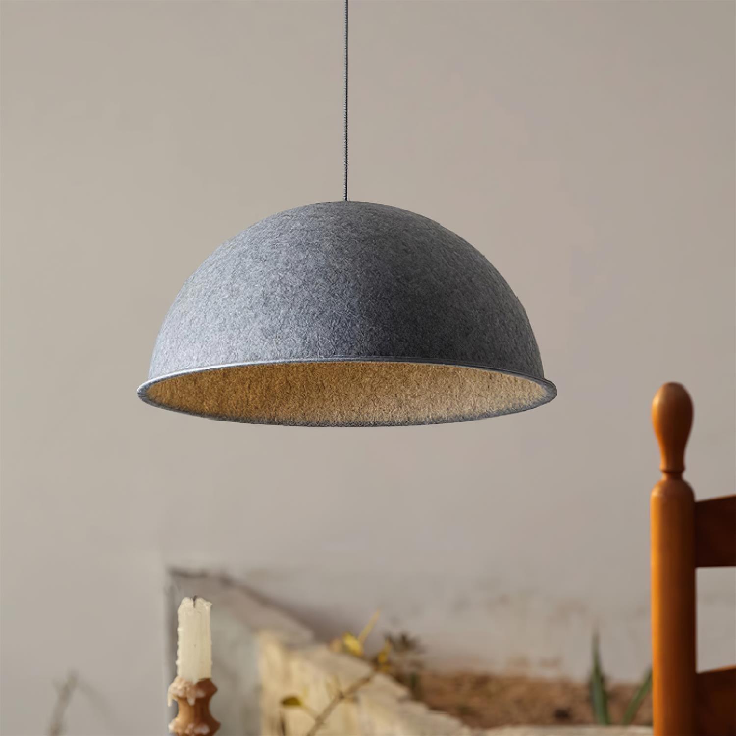 Magna Pendant Lamp PET Felt Dome - Letslighting