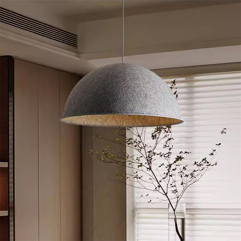 Magna Pendant Lamp PET Felt Dome - Letslighting