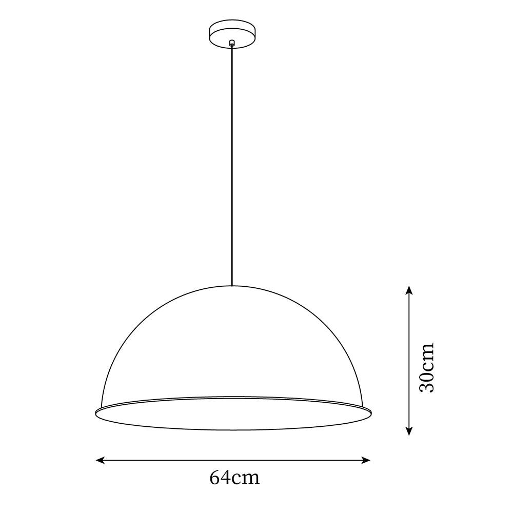 Magna Pendant Lamp PET Felt Dome - Letslighting