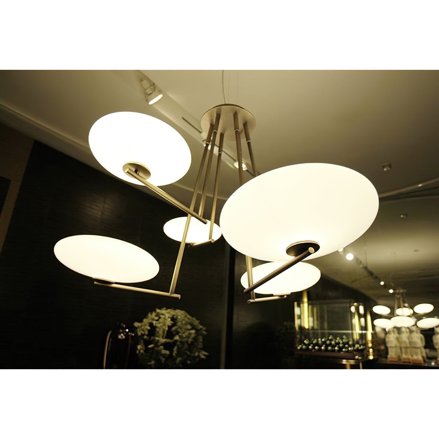Umirarae Lampe de Plafond en Laiton et Verre Créativité Individuelle - Neutralighting