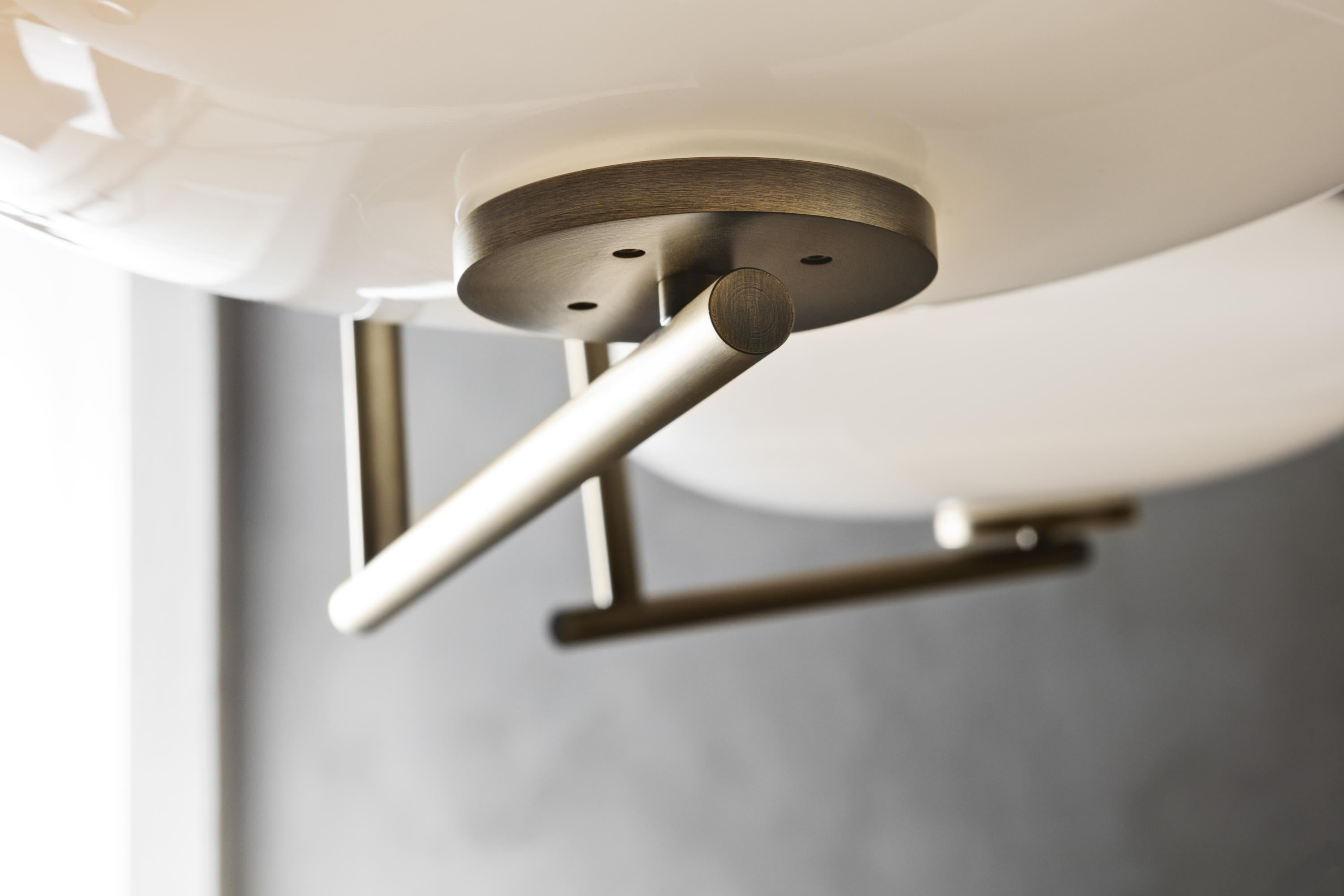 Umirarae Lampe de Plafond en Laiton et Verre Créativité Individuelle - Neutralighting