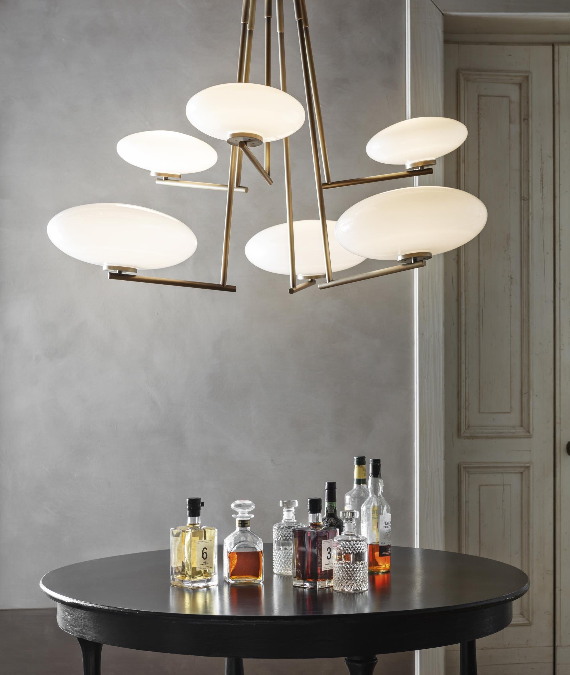 Umirarae Lampe de Plafond en Laiton et Verre Créativité Individuelle - Neutralighting