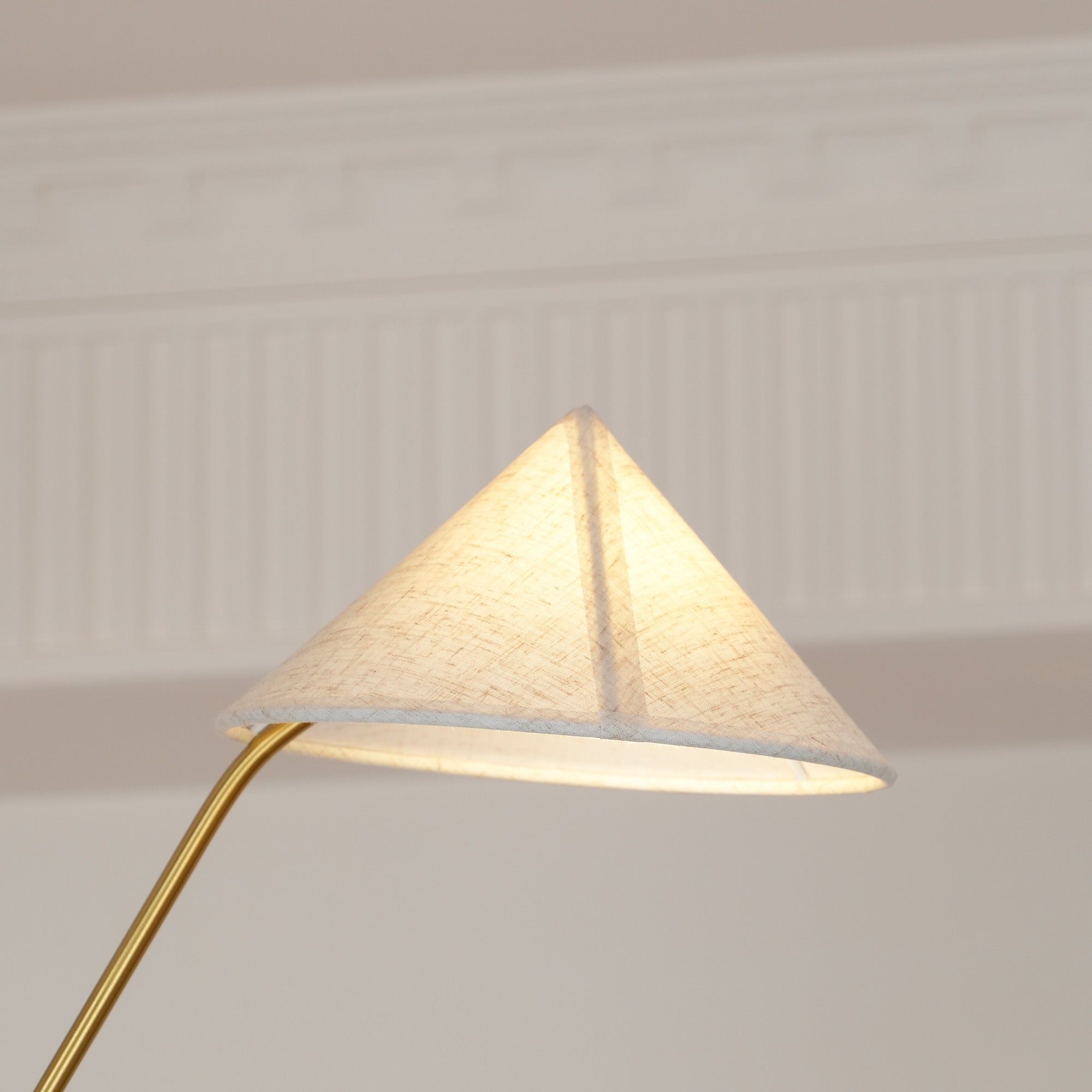 Avlorisra Lustre Laiton Tissu Industriel Vintage - Neutralighting