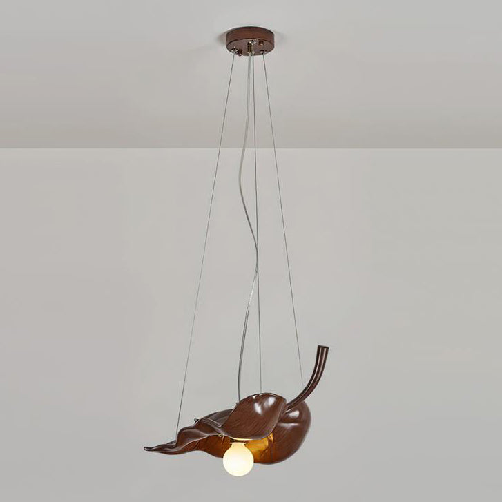 Maple Leaf Lampe Pendante Résine Organique Élégance - Neutralighting