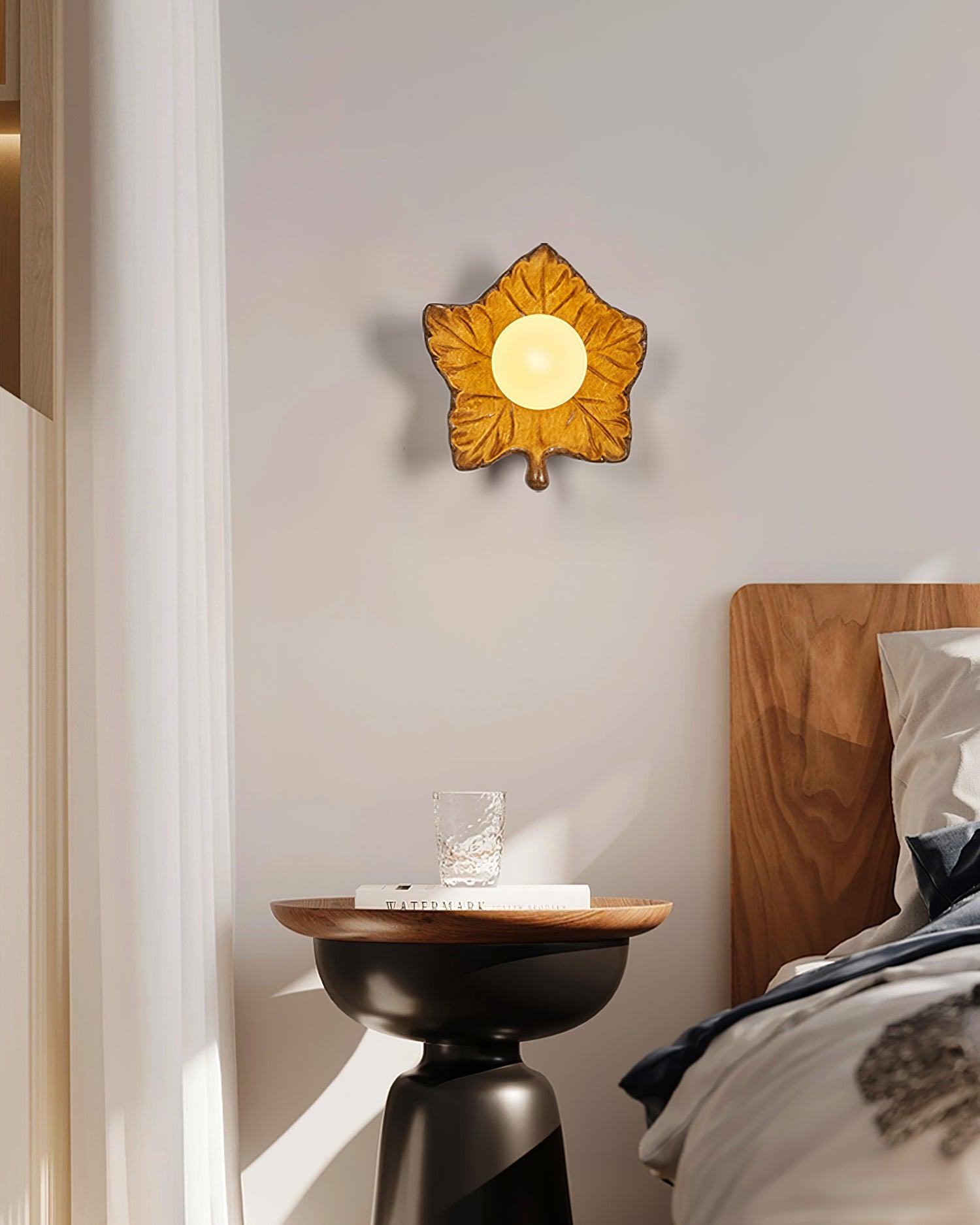 Maple Leaf Applique Murale Élégante Organique - Neutralighting