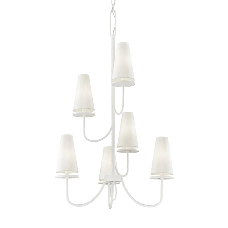 Curaeara Lustre Laiton Tissu Industriel Vintage - Neutralighting