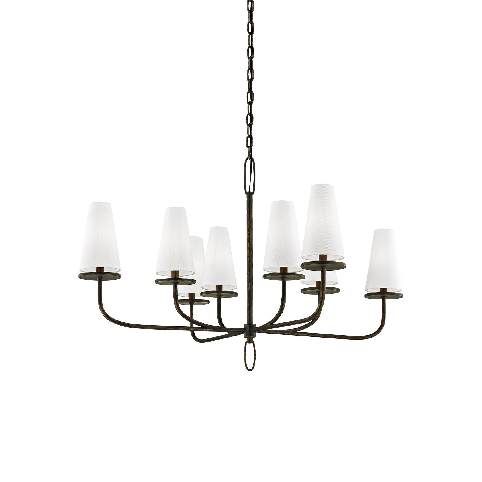 Curaeara Lustre Laiton Tissu Industriel Vintage - Neutralighting