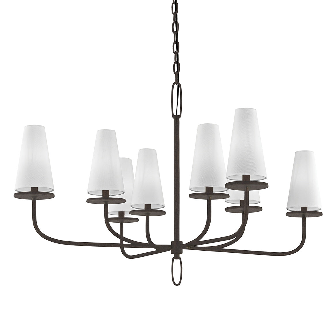 Curaeara Lustre Laiton Tissu Industriel Vintage - Neutralighting